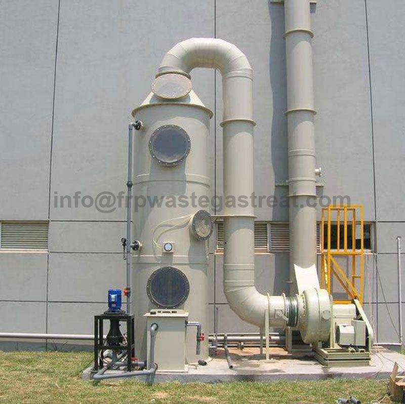 FRP Gas Scrubber